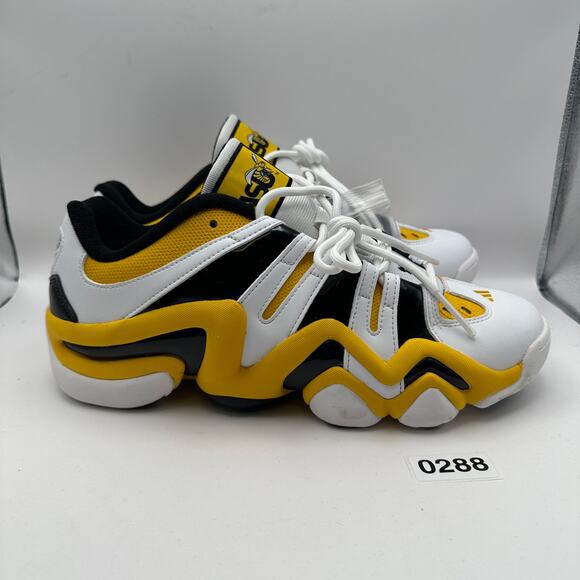 ADIDAS Men's 10.5 CRAZY 8 Low HBCU Alabama State PE Basketball - Picture 6 of 8